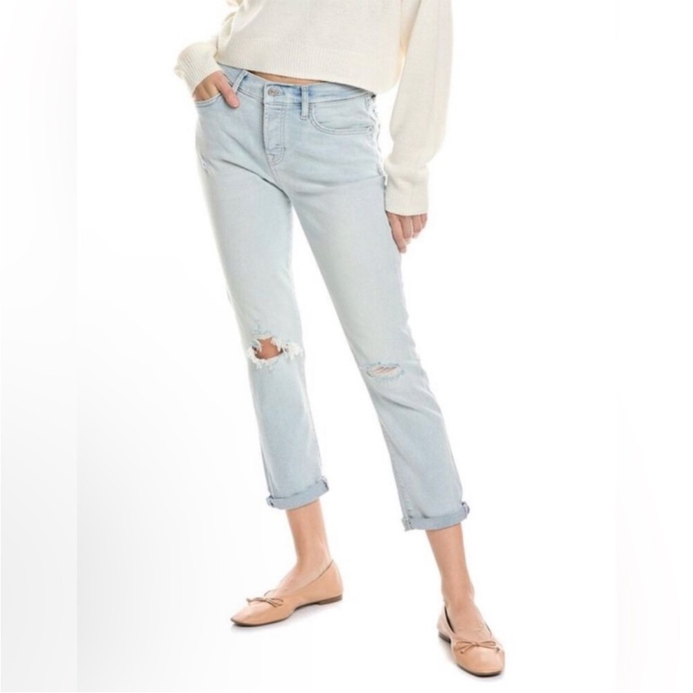 7 For All Mankind Josefina Slim Boyfriend Jeans Size 24 NWT
